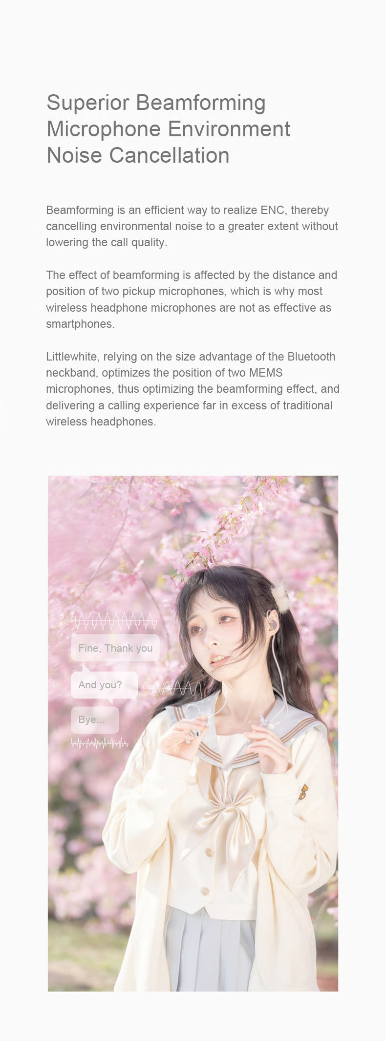 LITTLE WHITE NECKBAND